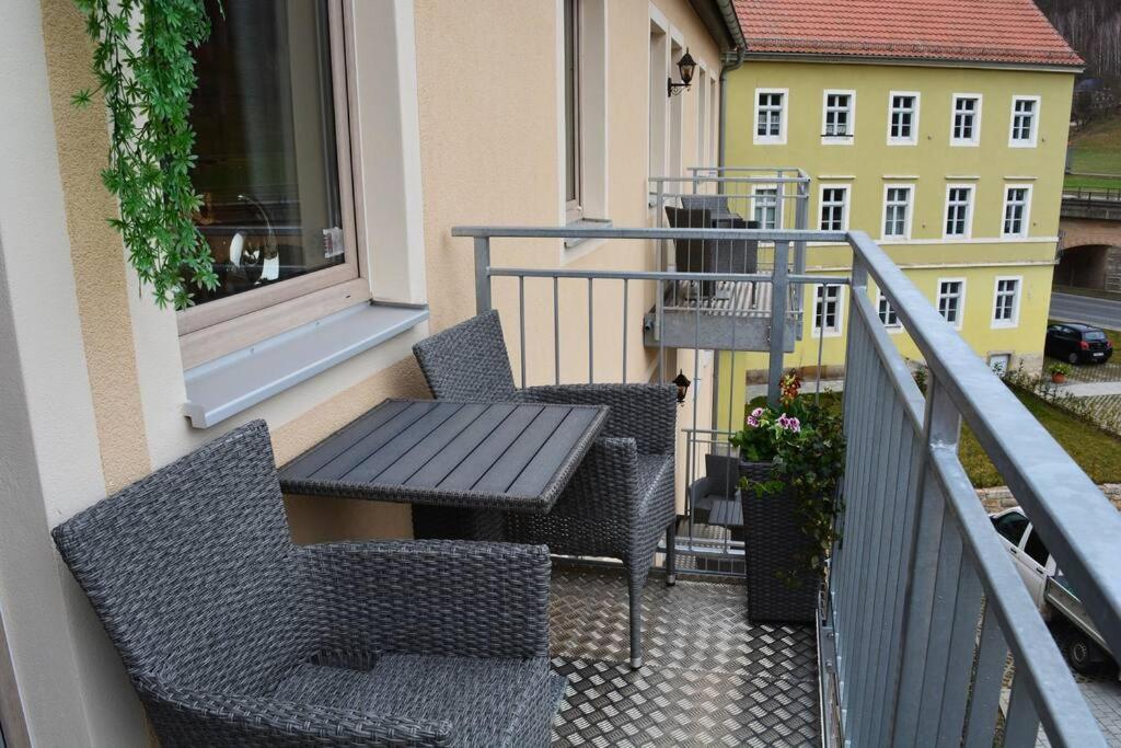 Elbtalblick Koenigstein Im Deutschen Hausアパートメント エクステリア 写真